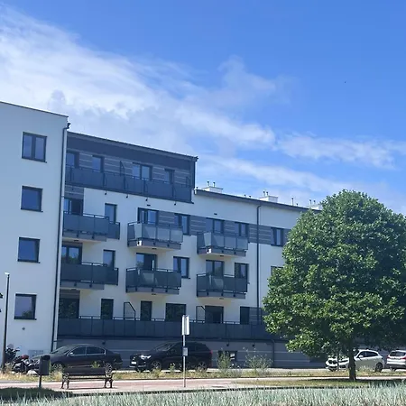 Апартаменты Apartament Green Ze Schowkiem Na Rowery Свиноуйсьце